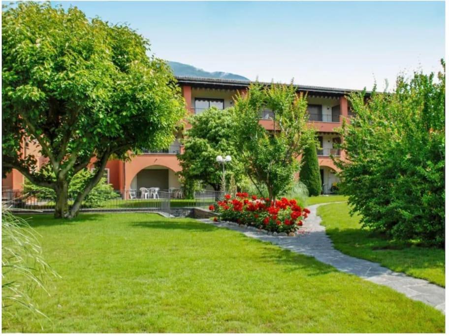 Ascona: Residenza Sabrina,App 2.5 Locali E Piscina Daire Dış mekan fotoğraf