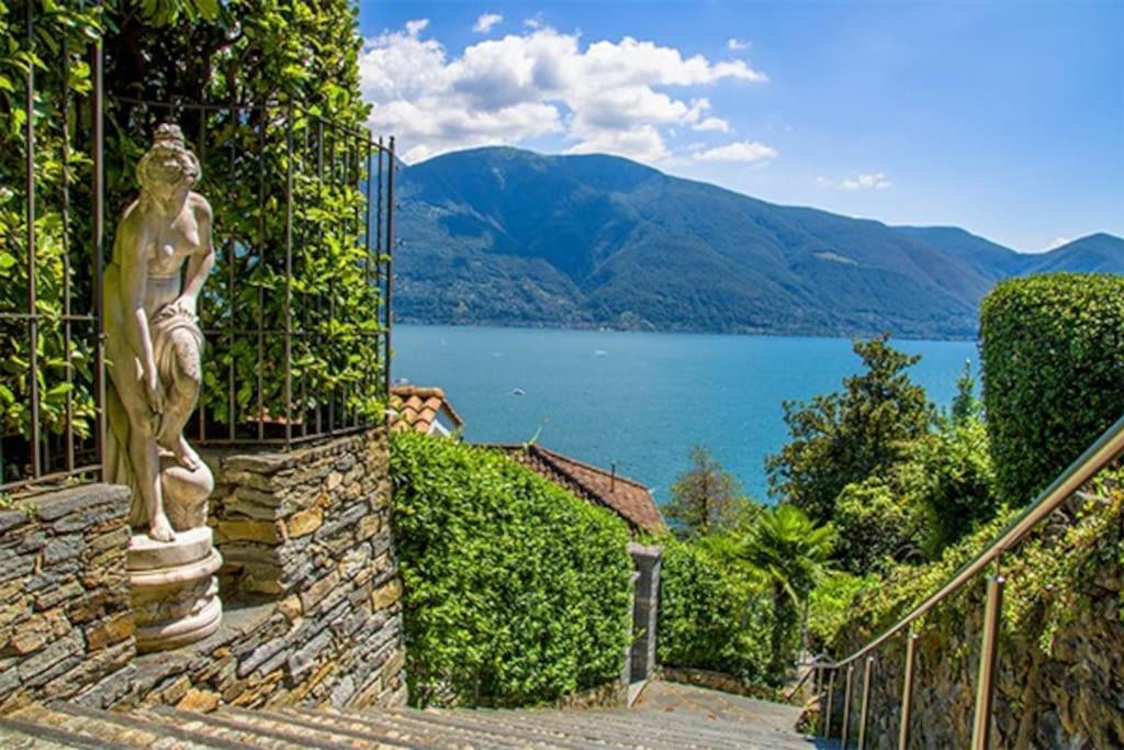 Ascona: Residenza Sabrina,App 2.5 Locali E Piscina Daire Dış mekan fotoğraf