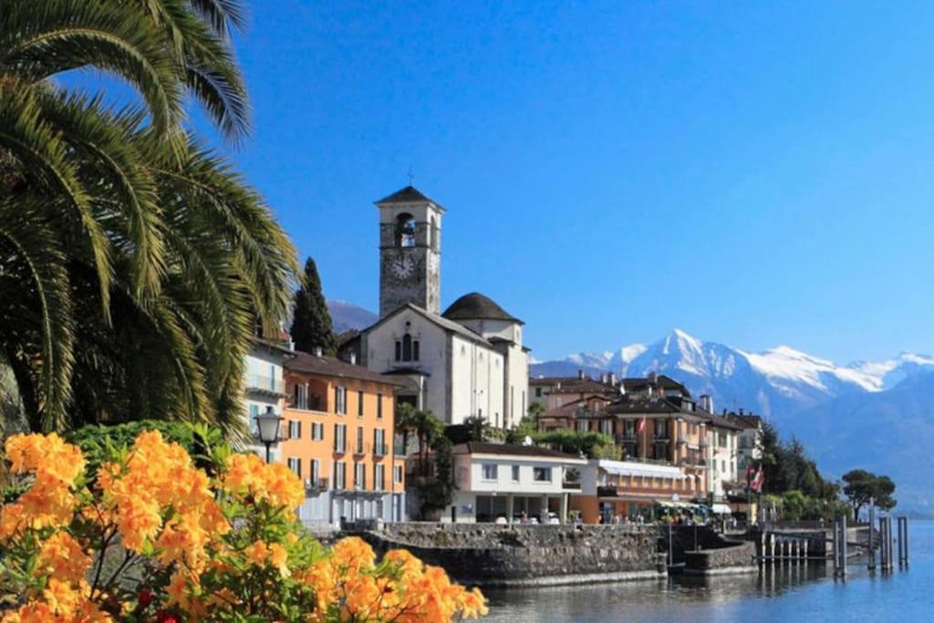 Ascona: Residenza Sabrina,App 2.5 Locali E Piscina Daire Dış mekan fotoğraf